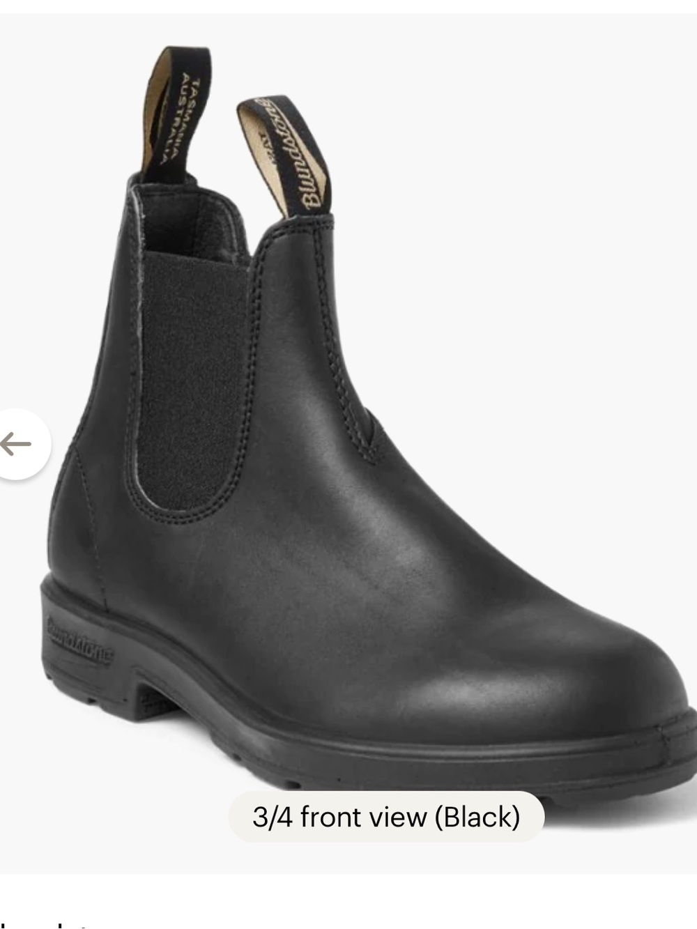 Blundstone Women’s Black Chelsea Boot